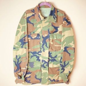 Vintage camo army jacket